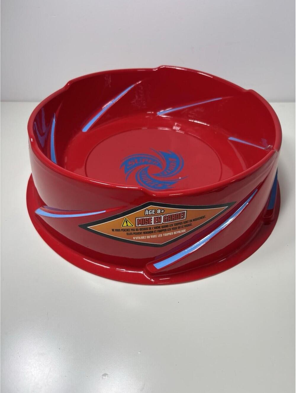 Beyblade Super Vortex Stadium Arena Red Plastic Battle Stadium